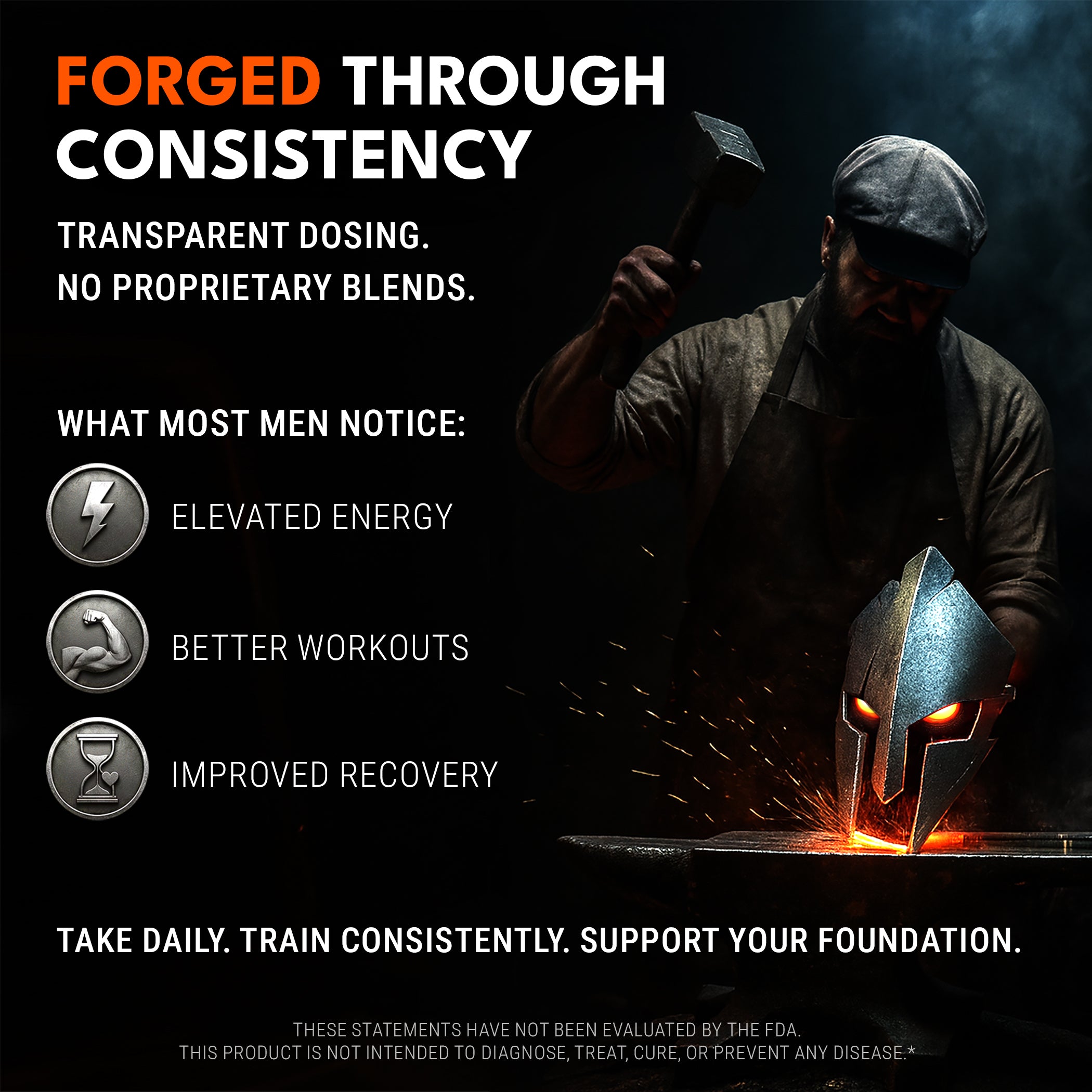 Testosterone+ Booster for Men 15-in-1 Performance Complex | 120 Capsules